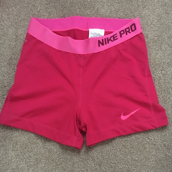 pink nike pros